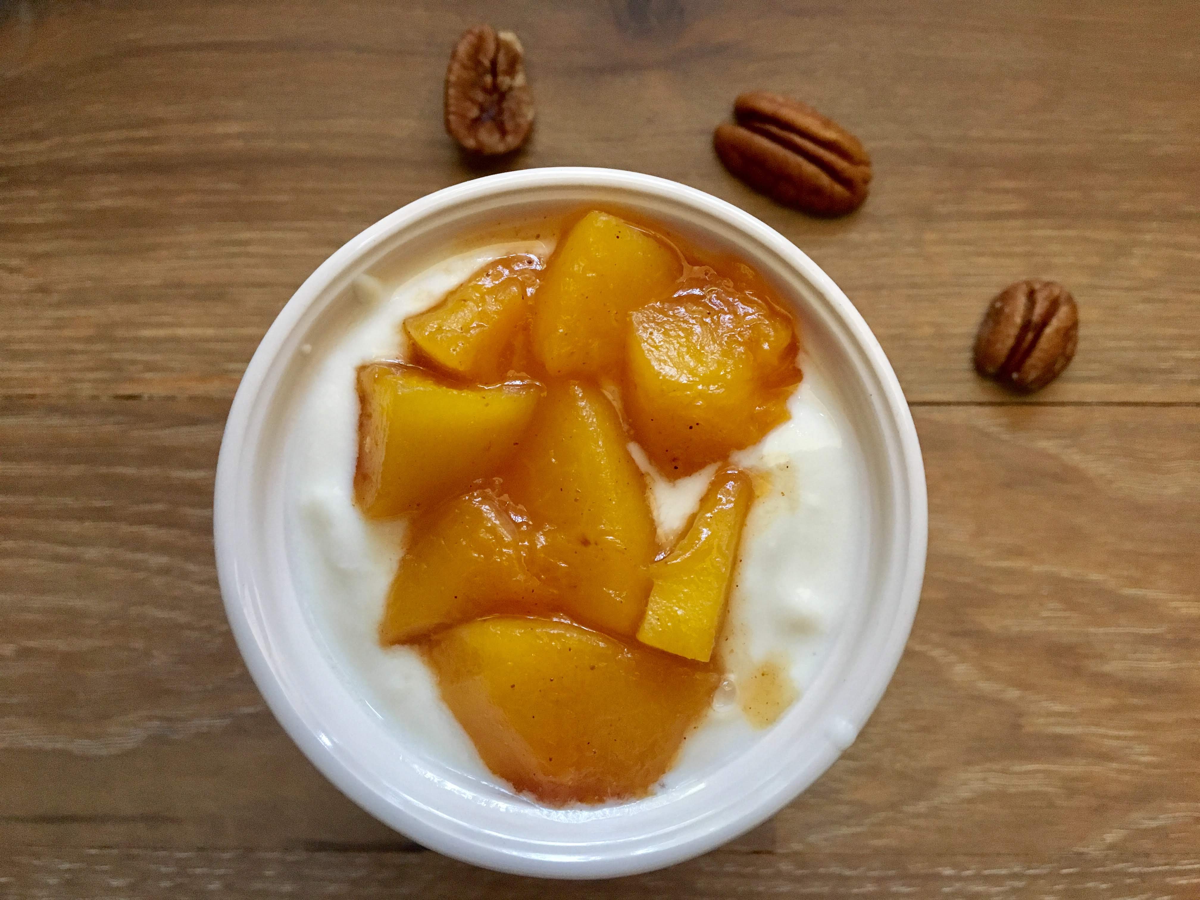 Easiest Peach-Vanilla Compote
